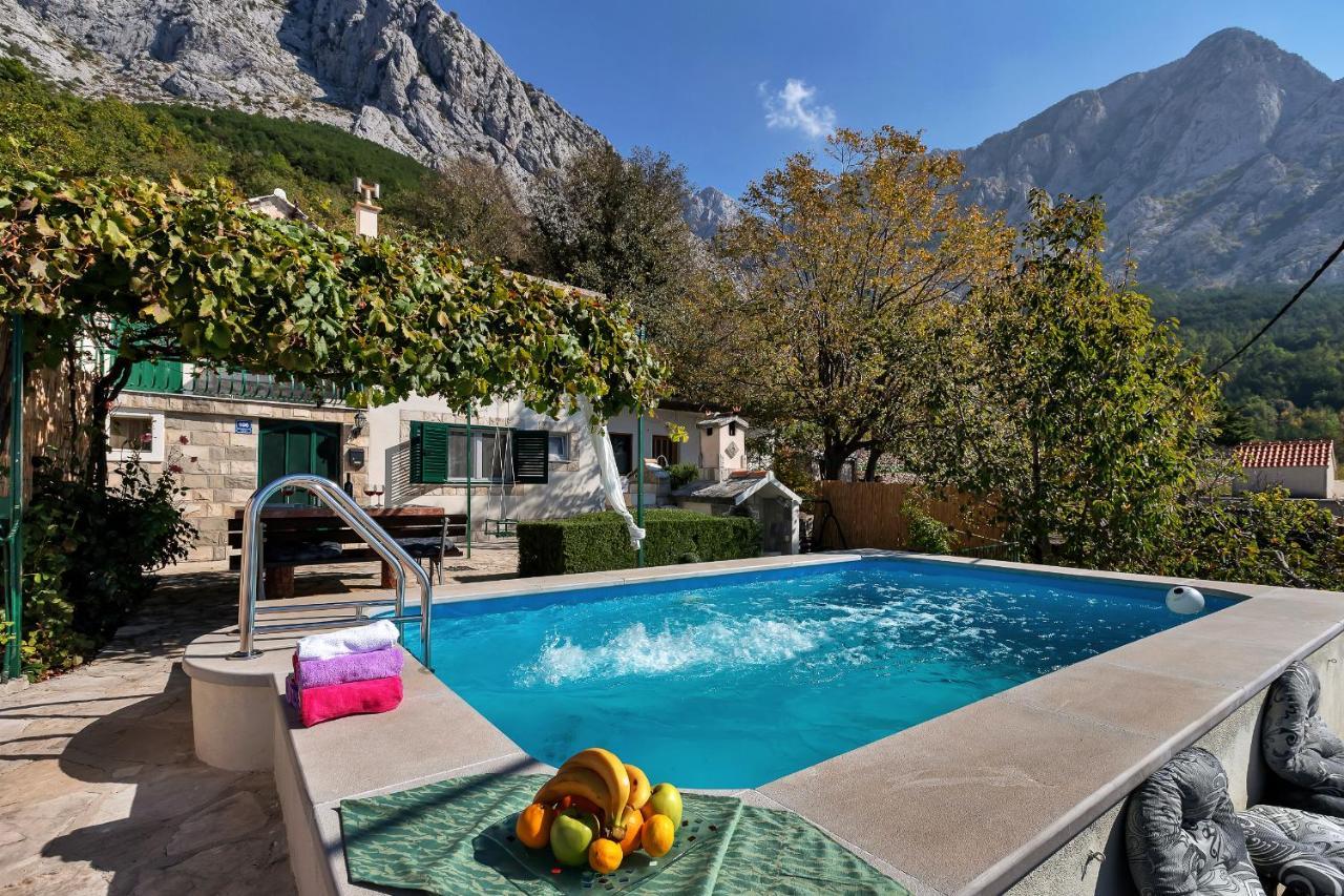 Holiday Home Marta With Heated Pool,Grill,Sea View Bast Exterior foto